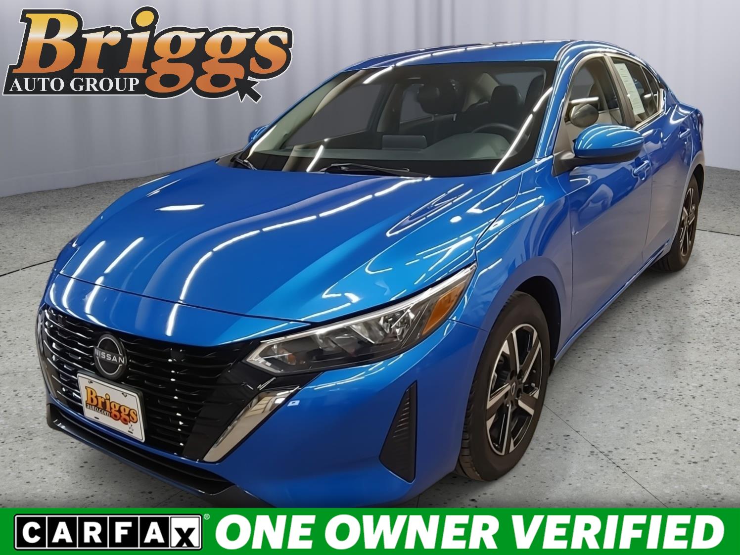 Electric Blue Metallic 2025 Nissan Sentra SV FWD Sedan Front-Wheel Drive Continuously Variable Transmission