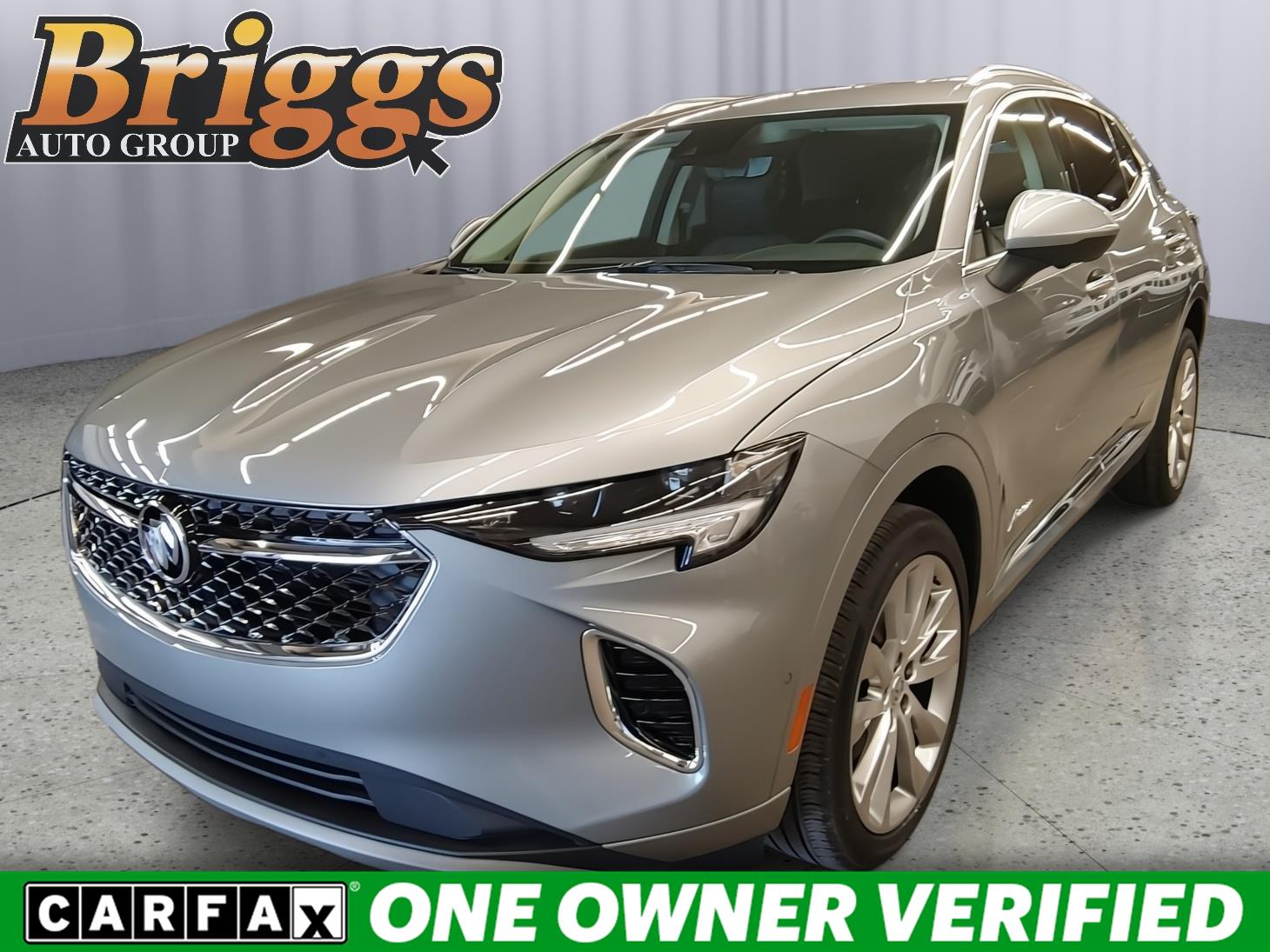 Moonstone Gray Metallic 2023 Buick Envision Avenir AWD SUV / Crossover All-Wheel Drive 9-Speed Automatic