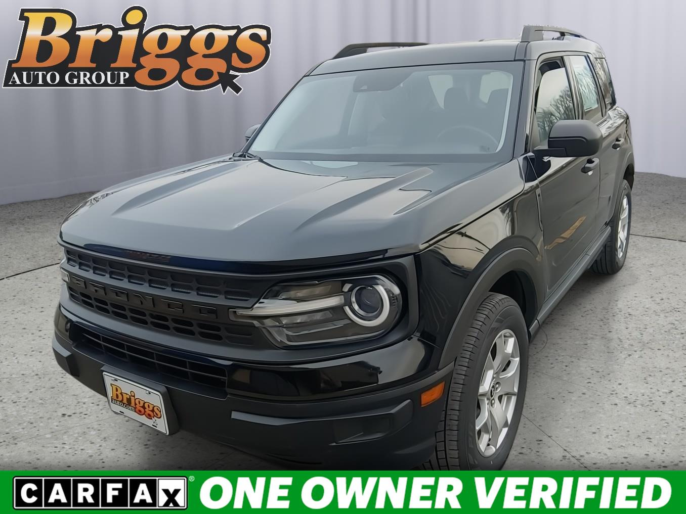 Shadow Black 2022 Ford Bronco Sport AWD SUV / Crossover All-Wheel Drive 8-Speed Automatic