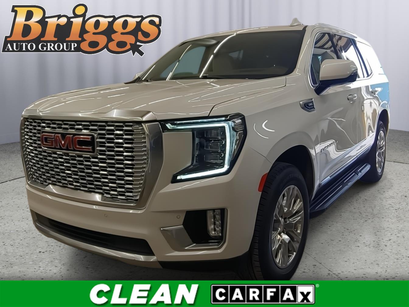 White Frost Tricoat 2022 GMC Yukon Denali RWD SUV / Crossover 4X2 Automatic