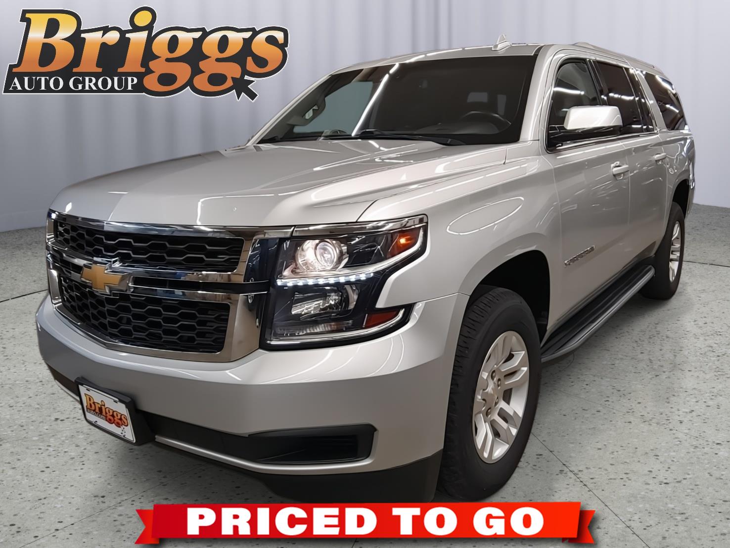 Silver Ice Metallic 2019 Chevrolet Suburban 1500 LT 4WD SUV / Crossover Four-Wheel Drive 6-Speed Automatic