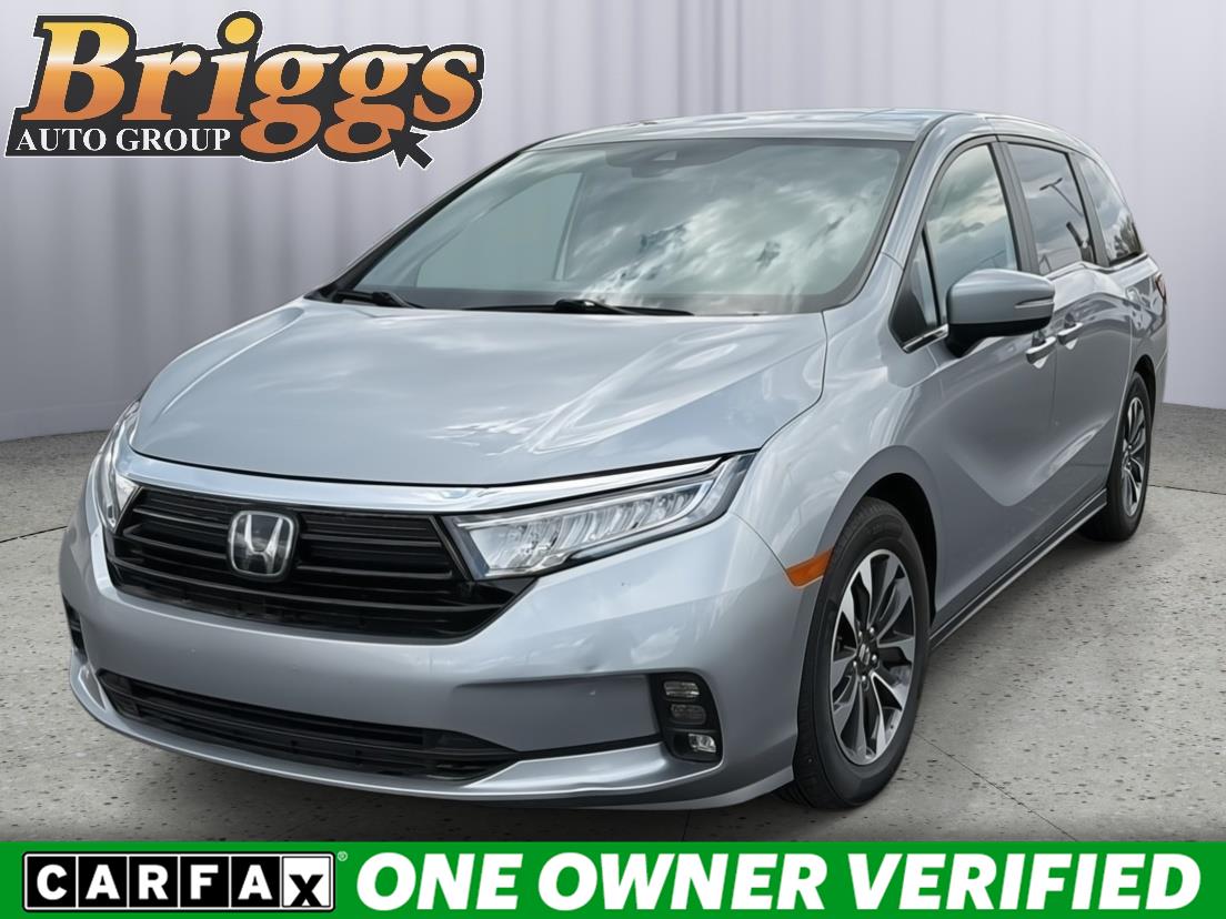 Lunar Silver Metallic 2024 Honda Odyssey EX-L FWD Minivan Front-Wheel Drive Automatic