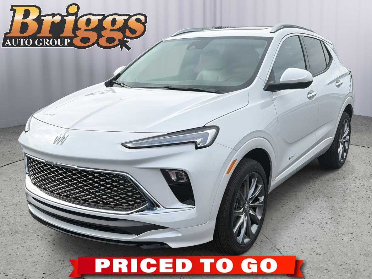 White Frost Tricoat 2026 Buick Encore GX Avenir AWD SUV / Crossover All-Wheel Drive 9-Speed Automatic