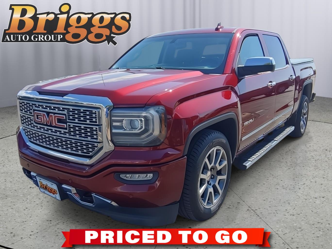 Crimson Red Tintcoat 2016 GMC Sierra 1500 Denali Crew Cab 4WD Pickup Truck Four-Wheel Drive 8-Speed Automatic