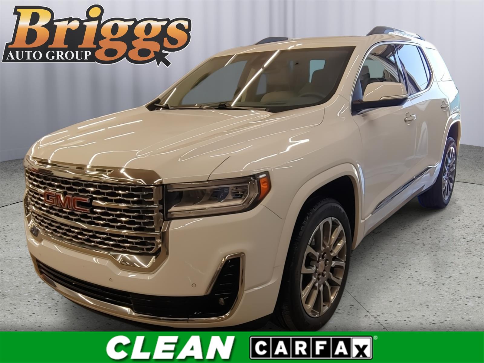Summit White 2023 GMC Acadia SUV / Crossover Four-Wheel Drive 9-Speed Automatic