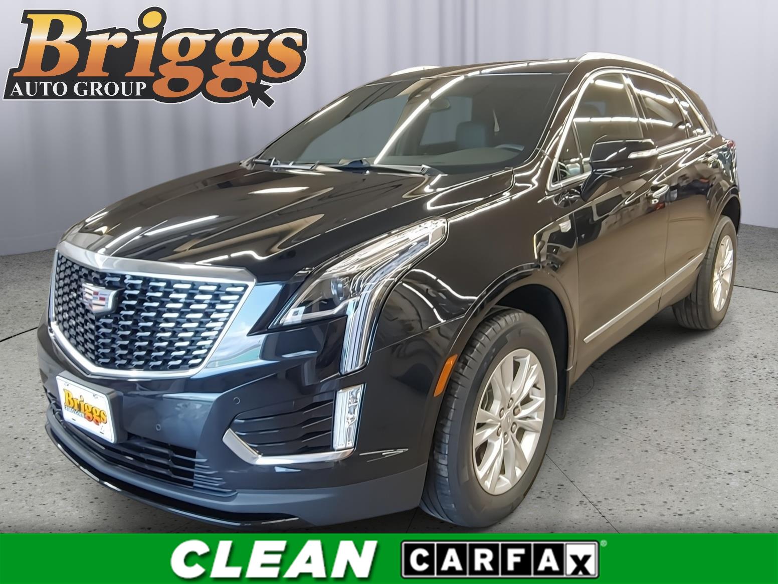 Stellar Black Metallic 2021 Cadillac XT5 Luxury AWD SUV / Crossover Four-Wheel Drive 9-Speed Automatic