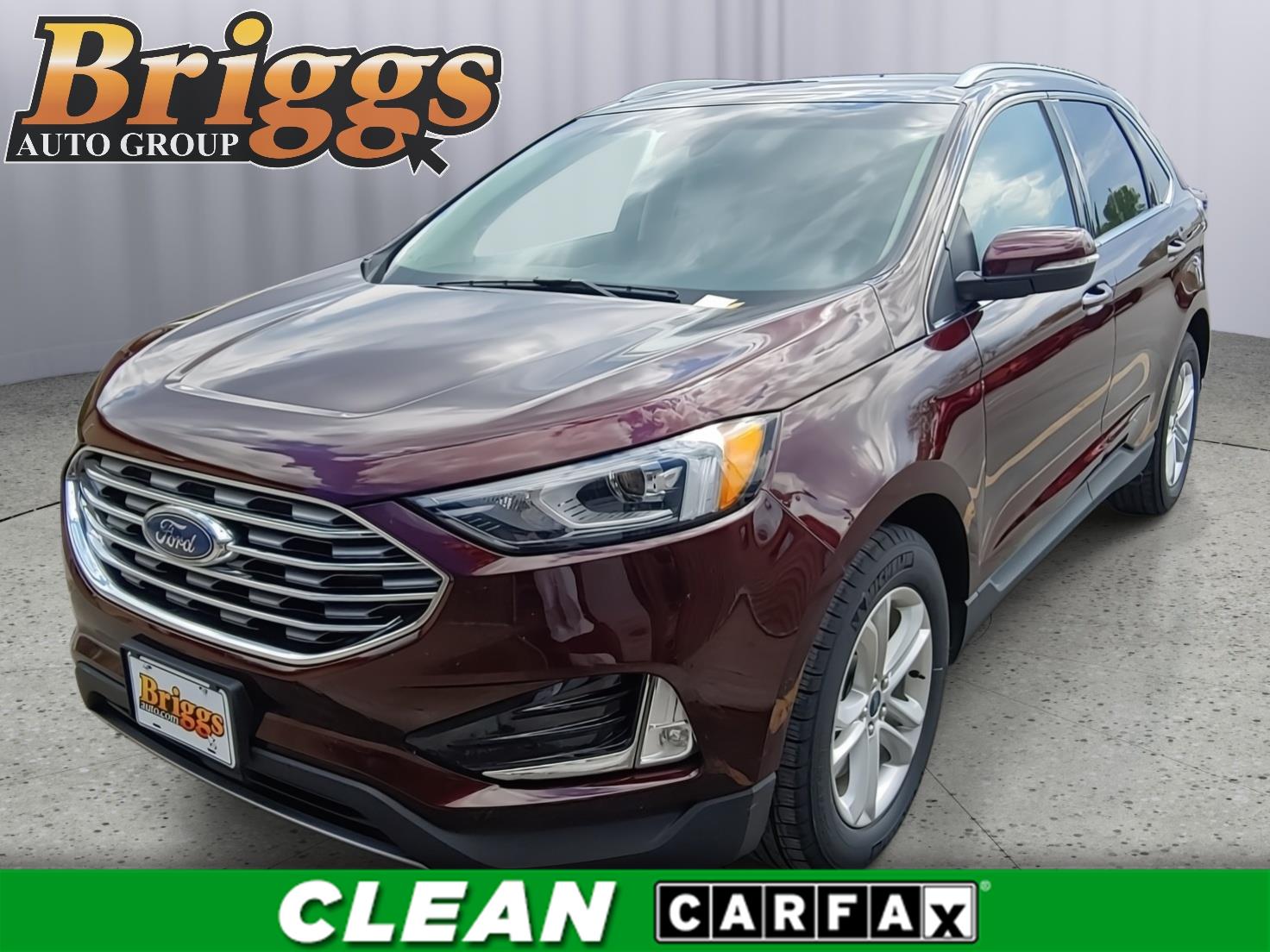 Red (Burgundy Velvet Metallic Tinted Clearcoat) 2020 Ford Edge SUV / Crossover All-Wheel Drive 8-Speed Automatic