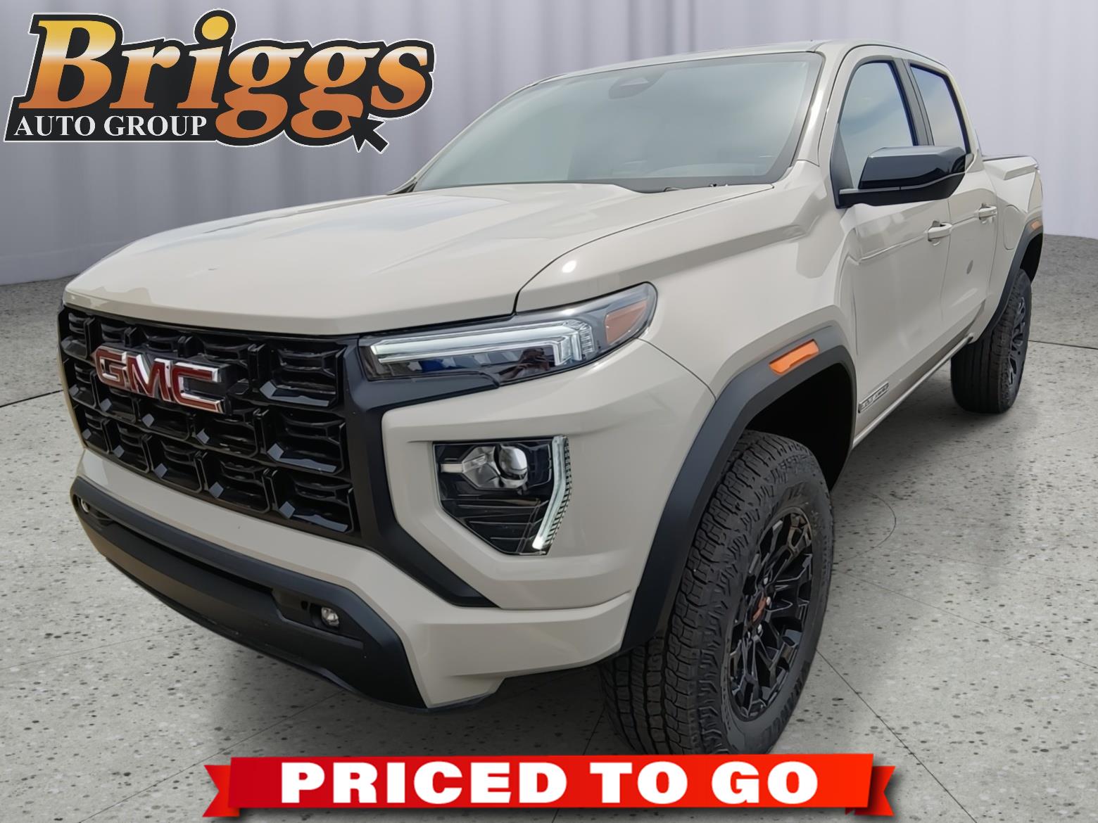 Coastal Dune 2026 GMC Canyon Elevation Crew Cab 4WD Pickup Truck Four-Wheel Drive 8-Speed Automatic