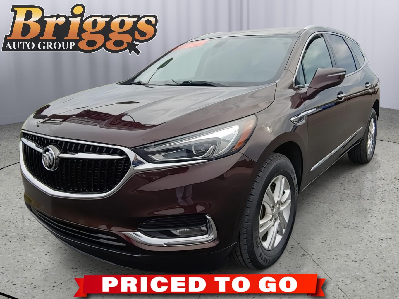 Black Cherry Metallic 2018 Buick Enclave Essence AWD SUV / Crossover Four-Wheel Drive 9-Speed Automatic