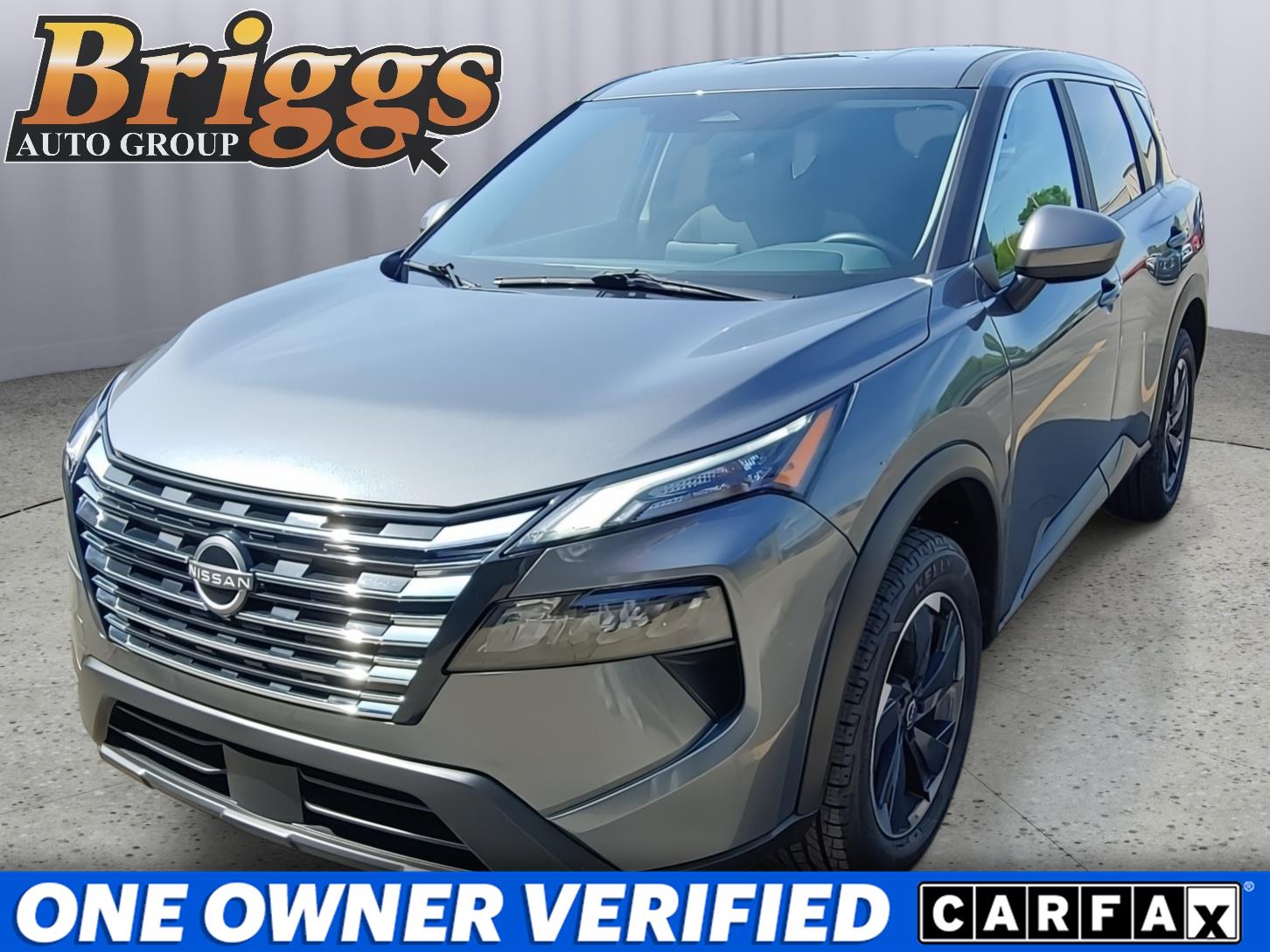 Gray (Gun Metallic) 2025 Nissan Rogue SV FWD SUV / Crossover Front-Wheel Drive Continuously Variable Transmission