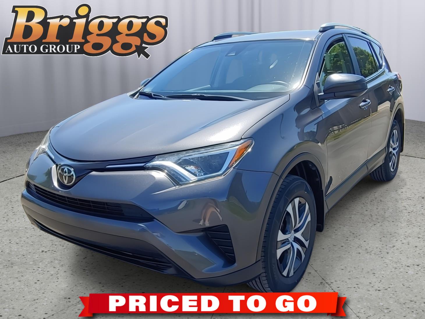 Magnetic Gray Metallic 2017 Toyota RAV4 LE SUV / Crossover Front-Wheel Drive Automatic