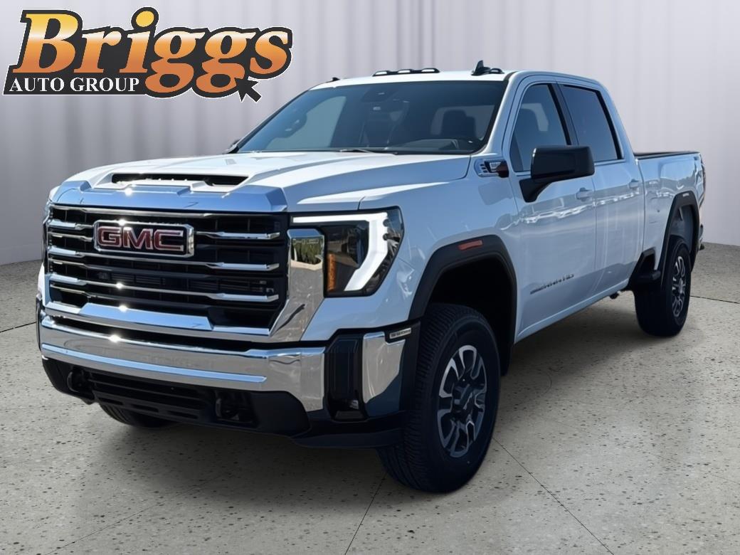 Summit White 2026 GMC Sierra 3500HD Pickup Truck Four-Wheel Drive Automatic