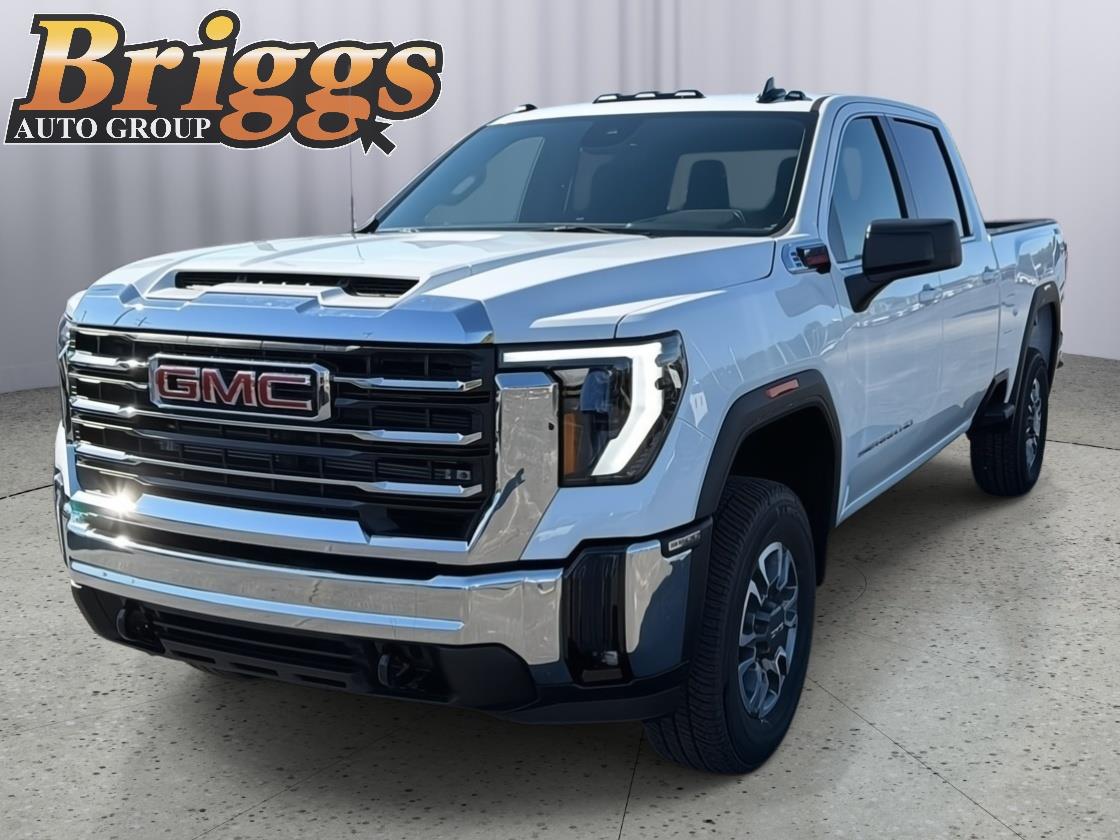 Summit White 2026 GMC Sierra 3500HD Pickup Truck Four-Wheel Drive Automatic