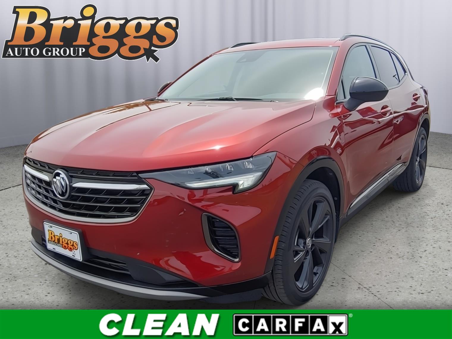 Cinnabar Metallic 2023 Buick Envision SUV / Crossover All-Wheel Drive 9-Speed Automatic