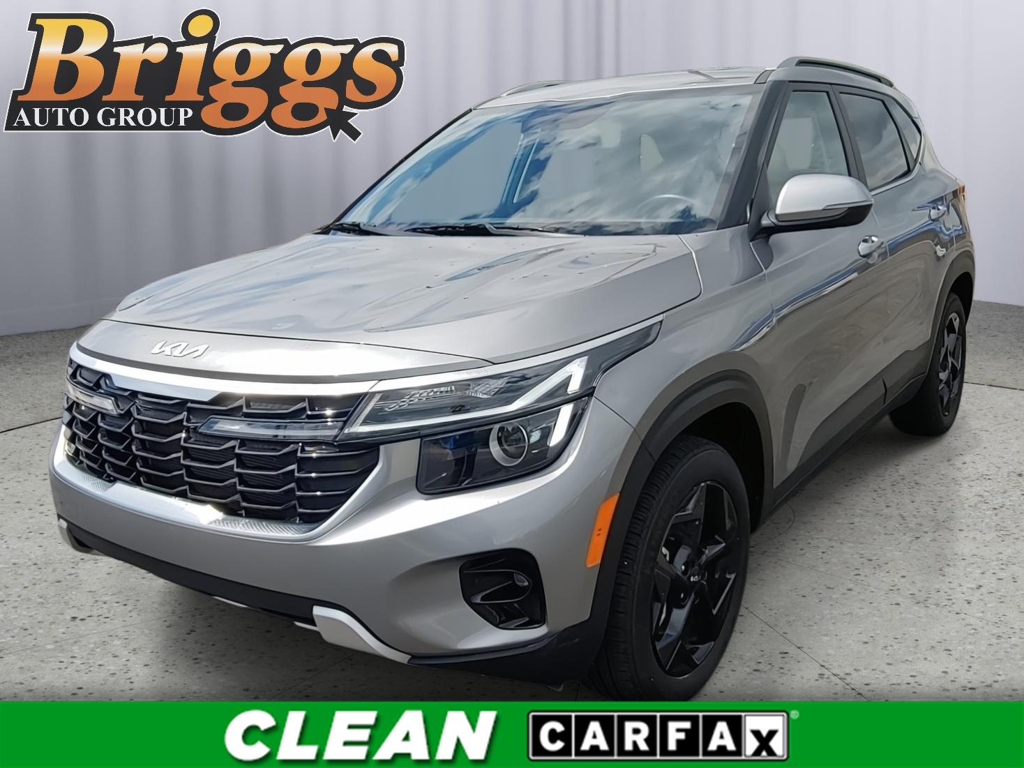 Steel Gray 2026 Kia Seltos SUV / Crossover All-Wheel Drive Continuously Variable Transmission