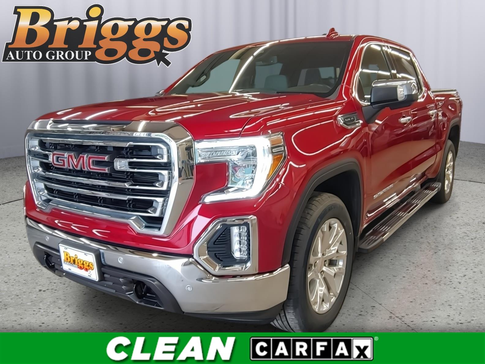 Cayenne Red Tintcoat 2021 GMC Sierra 1500 Pickup Truck Four-Wheel Drive Automatic