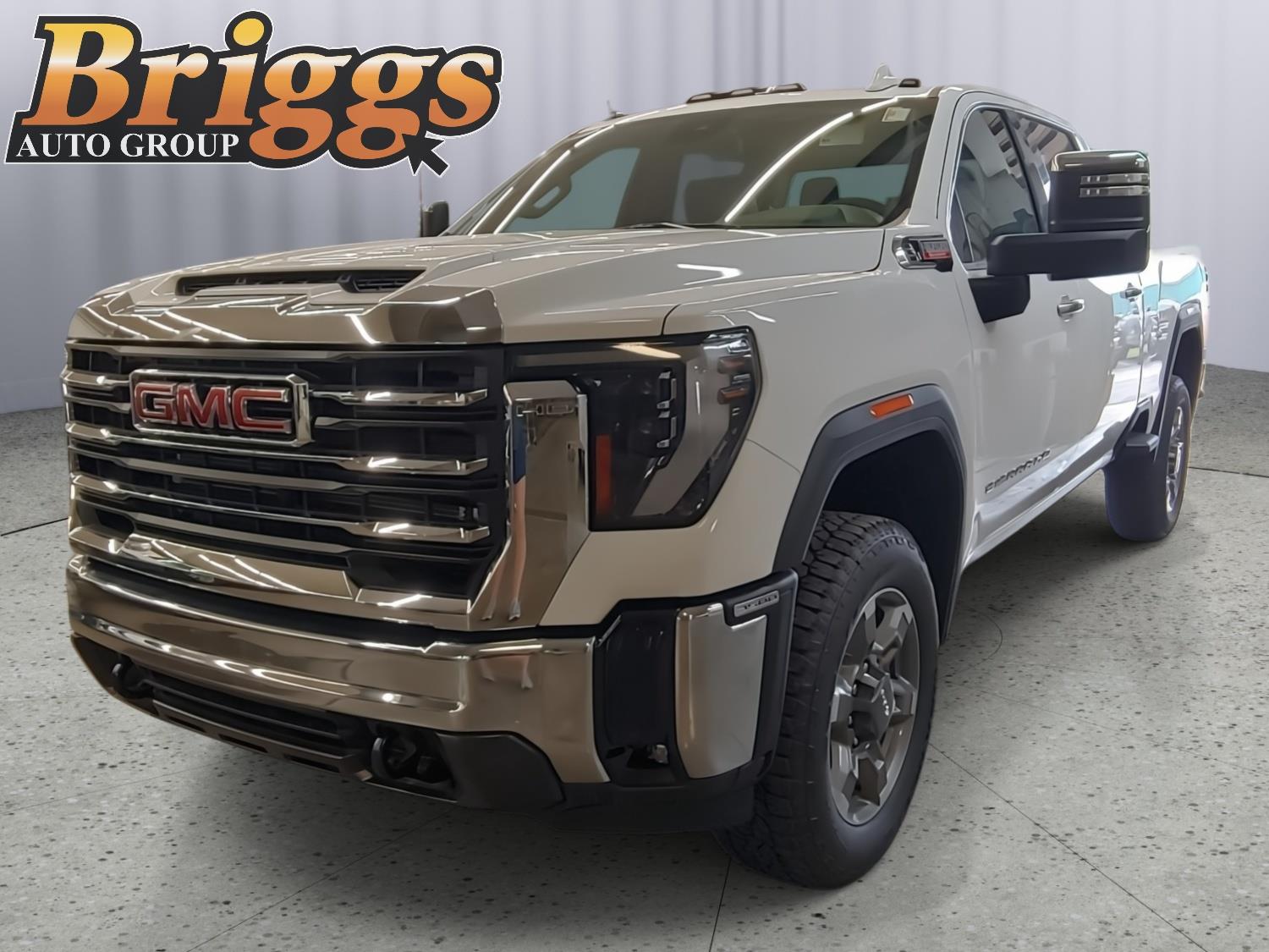 Summit White 2026 GMC Sierra 3500HD Pickup Truck Four-Wheel Drive Automatic
