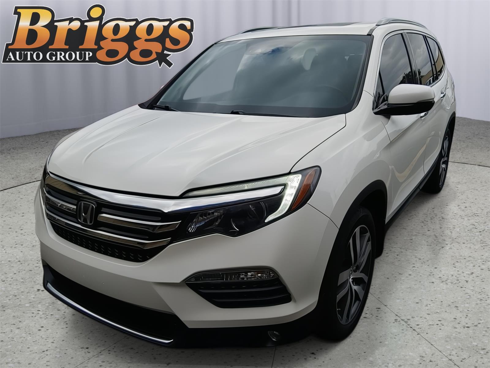 White Diamond Pearl 2016 Honda Pilot Elite AWD SUV / Crossover All-Wheel Drive Automatic