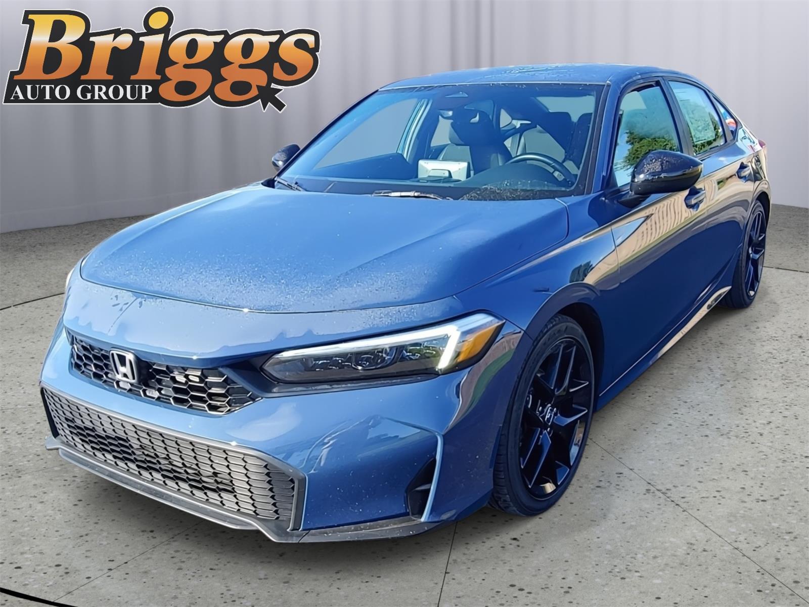 Blue Lagoon Pearl 2025 Honda Civic Sedan Front-Wheel Drive Continuously Variable Transmission