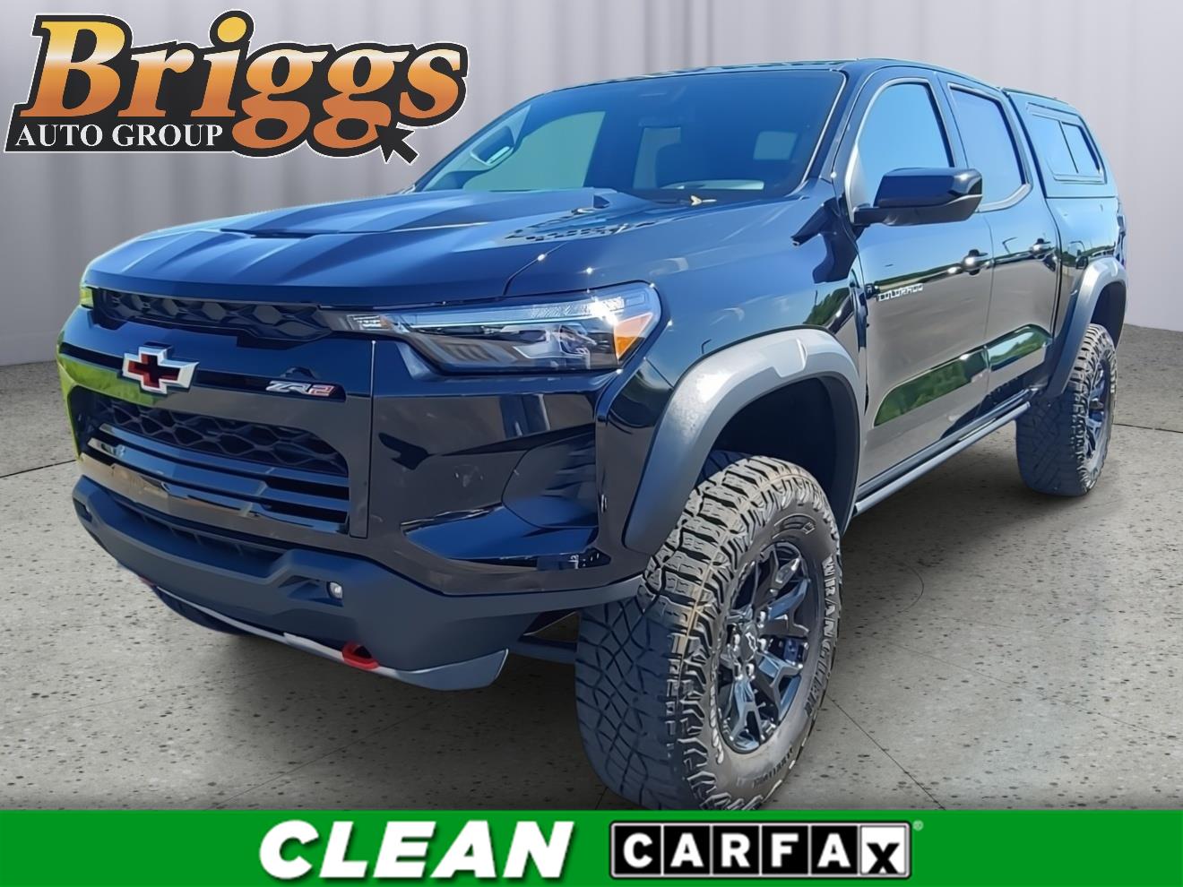 Black 2024 Chevrolet Colorado Pickup Truck Four-Wheel Drive 8-Speed Automatic