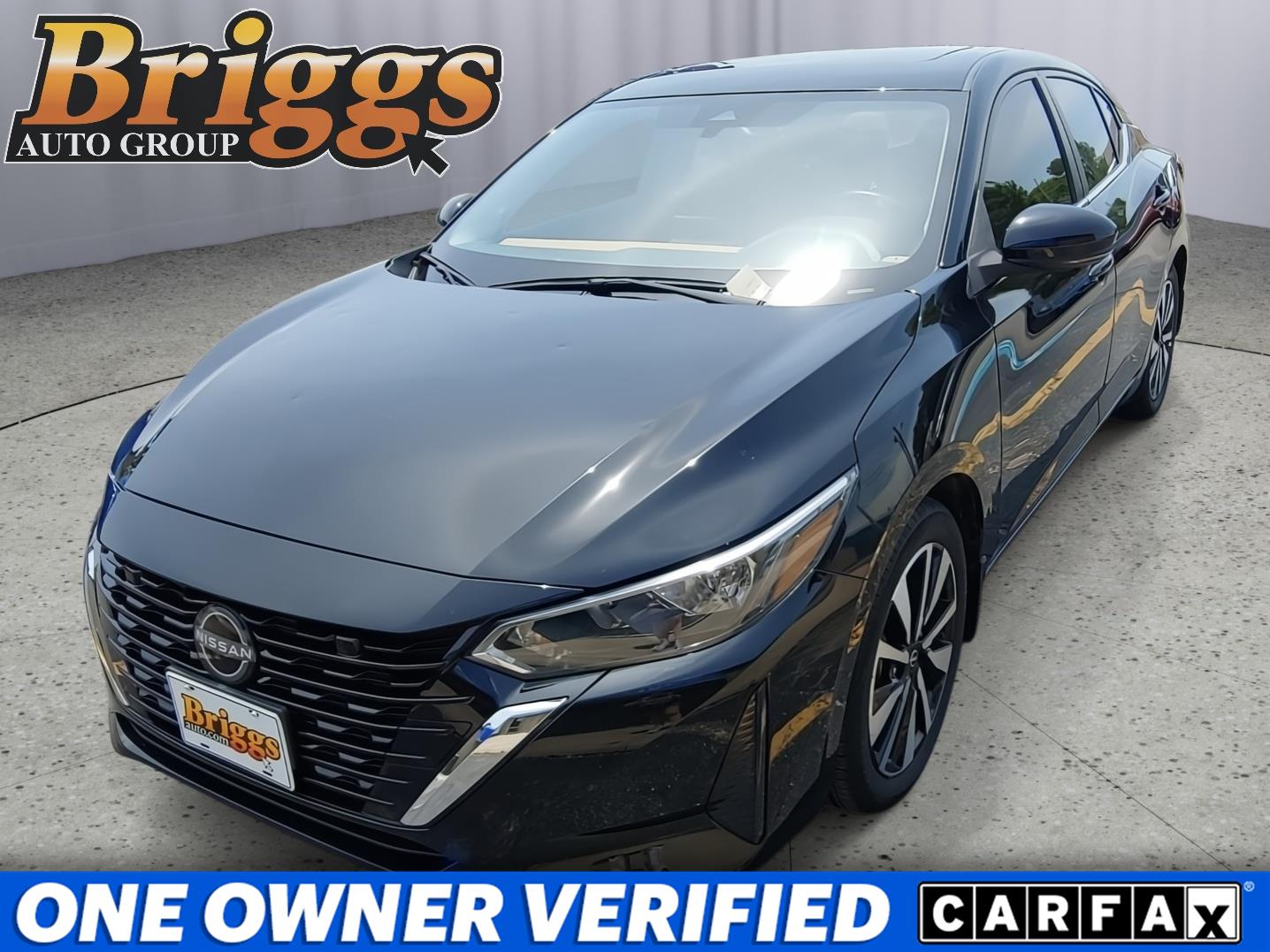 Super Black 2025 Nissan Sentra Sedan Front-Wheel Drive Continuously Variable Transmission