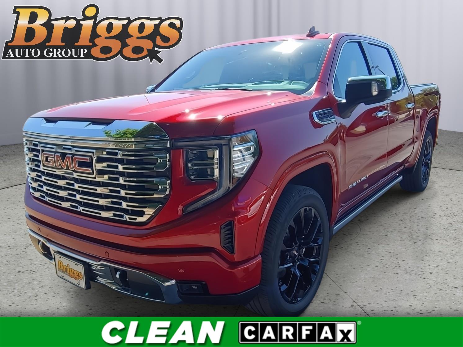 Volcanic Red Tintcoat 2024 GMC Sierra 1500 Pickup Truck Four-Wheel Drive Automatic