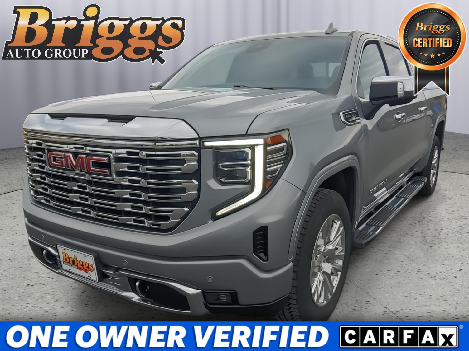 Sterling Metallic 2023 GMC Sierra 1500 Pickup Truck Four-Wheel Drive Automatic