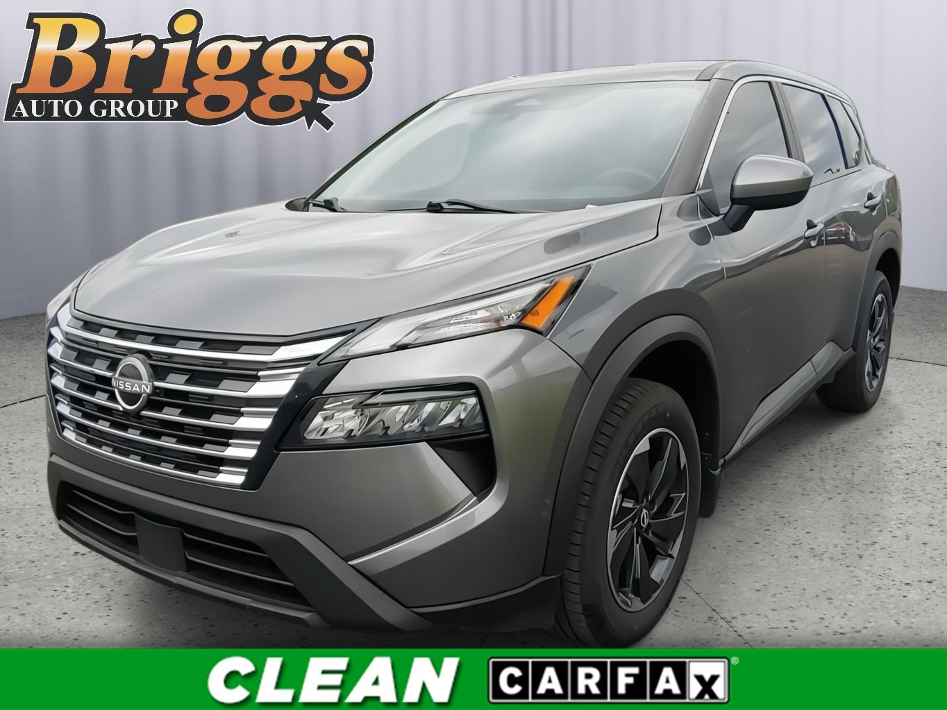 Gray (Gun Metallic) 2024 Nissan Rogue SUV / Crossover Front-Wheel Drive Continuously Variable Transmission