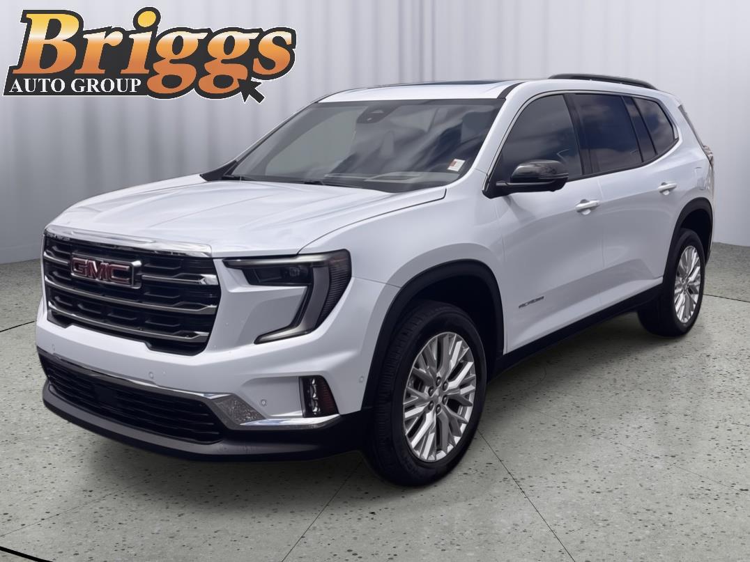 Glacier White Tricoat 2026 GMC Acadia SUV / Crossover Four-Wheel Drive 8-Speed Automatic