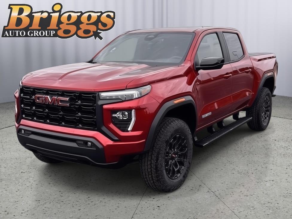 Volcanic Red Tintcoat 2026 GMC Canyon Pickup Truck Four-Wheel Drive 8-Speed Automatic