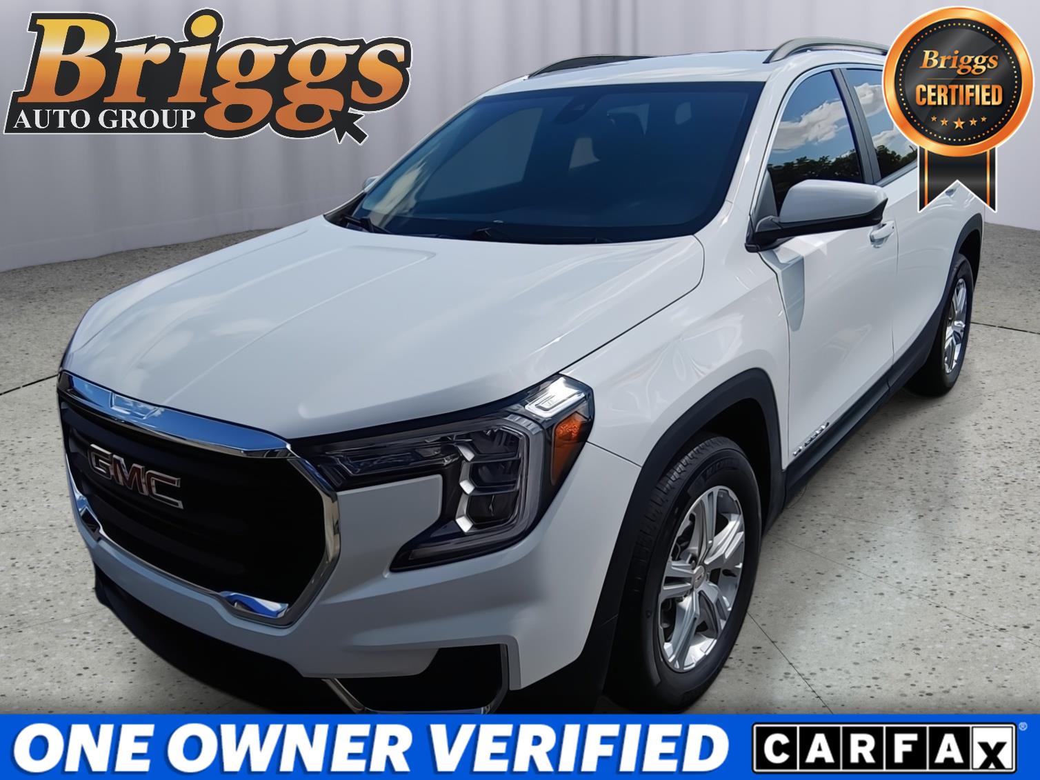 Summit White 2024 GMC Terrain SUV / Crossover Front-Wheel Drive 9-Speed Automatic Overdrive