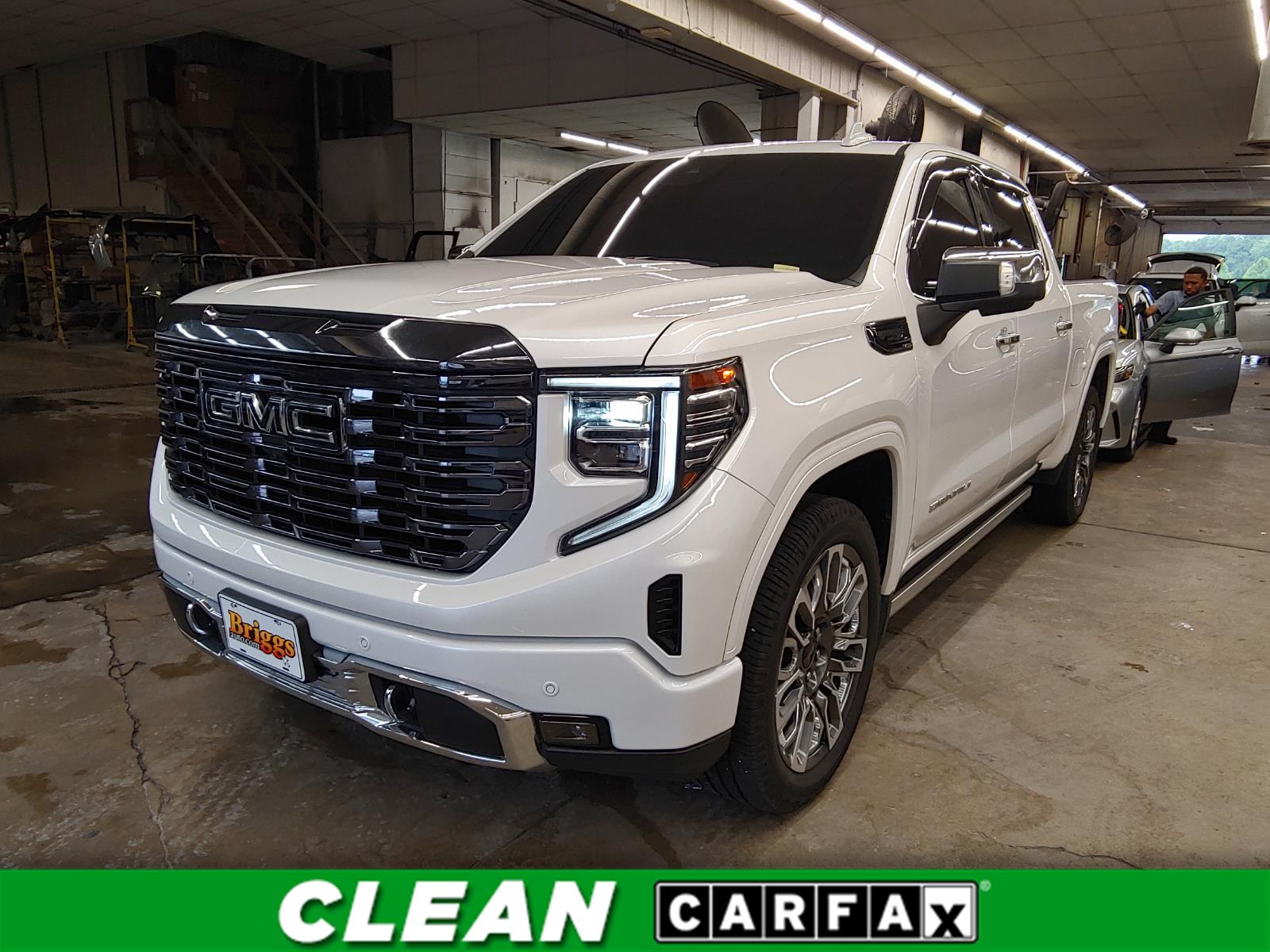 White Frost Tricoat 2024 GMC Sierra 1500 Pickup Truck Four-Wheel Drive Automatic