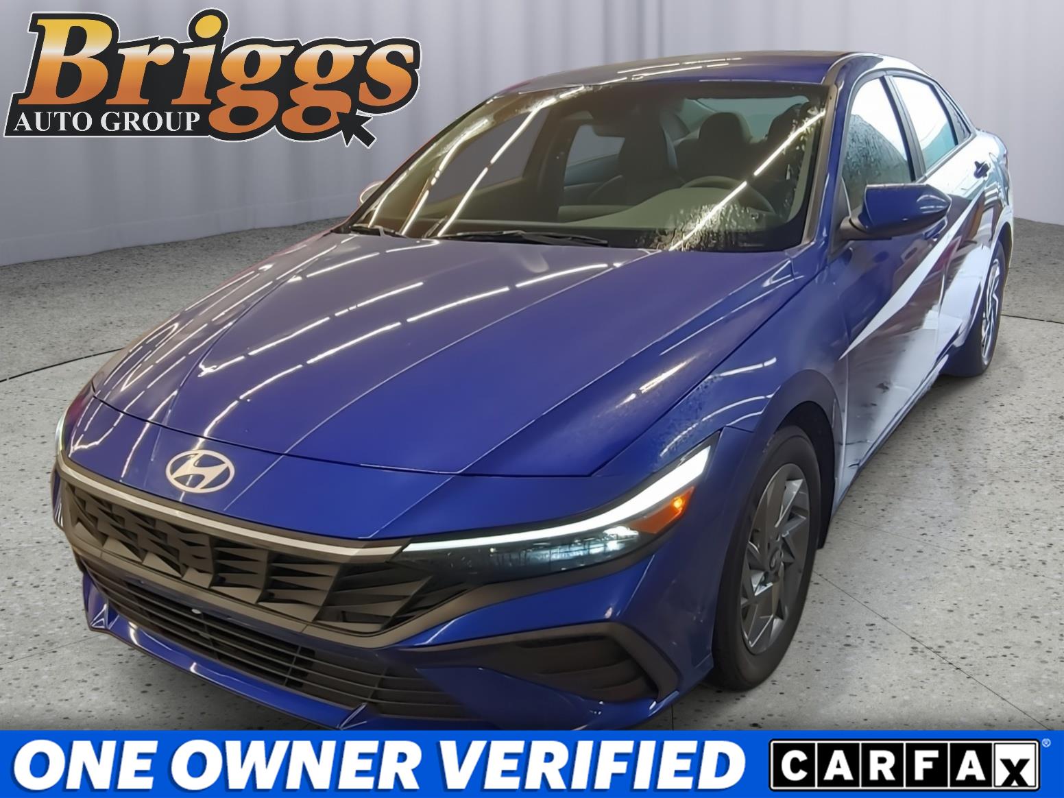 Intense Blue 2024 Hyundai Elantra Sedan Front-Wheel Drive Continuously Variable Transmission