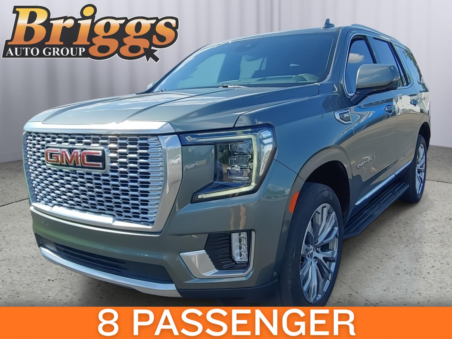Frosted Pine Metallic 2024 GMC Yukon SUV / Crossover Four-Wheel Drive Automatic