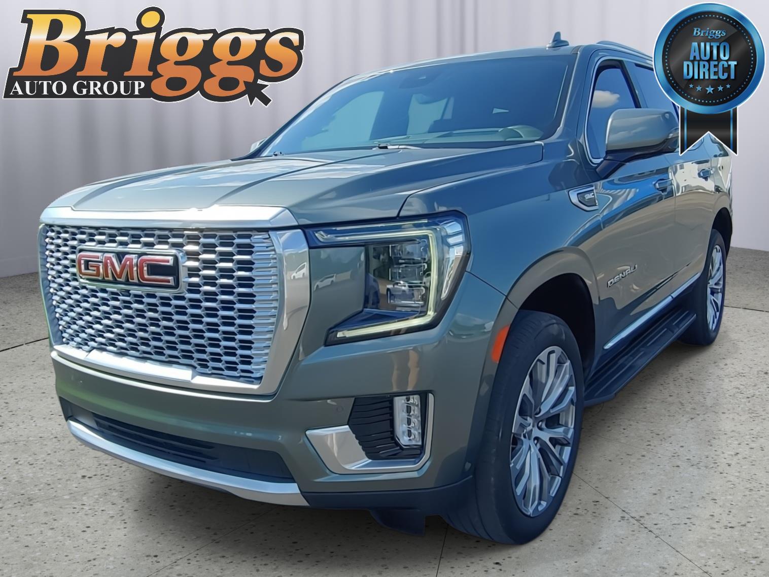 Frosted Pine Metallic 2024 GMC Yukon SUV / Crossover Four-Wheel Drive Automatic