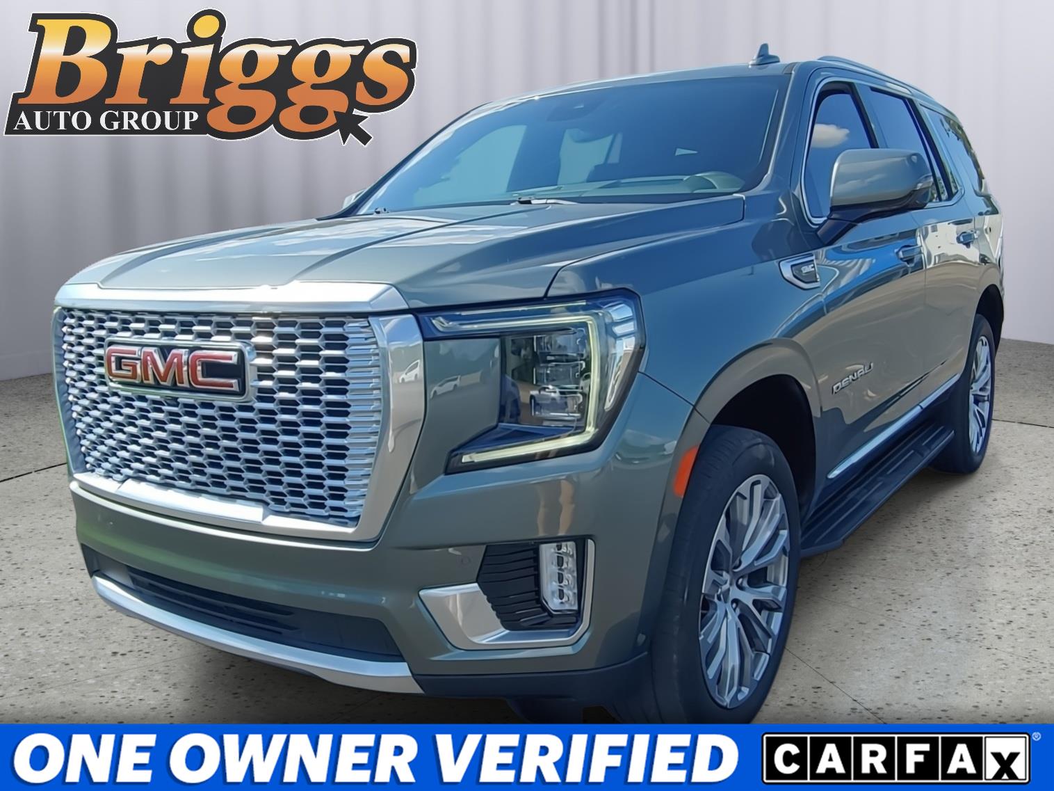 Frosted Pine Metallic 2024 GMC Yukon SUV / Crossover Four-Wheel Drive Automatic