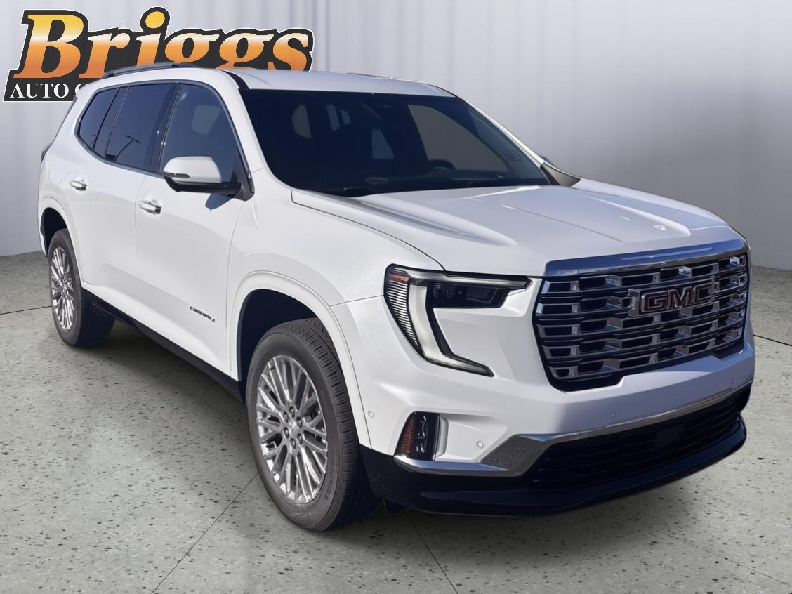 Glacier White Tricoat 2026 GMC Acadia SUV / Crossover Four-Wheel Drive 8-Speed Automatic