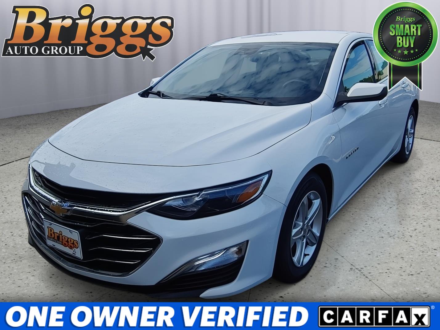 Summit White 2023 Chevrolet Malibu Sedan Front-Wheel Drive Continuously Variable Transmission