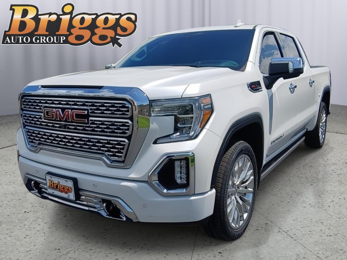 White Frost Tricoat 2019 GMC Sierra 1500 Pickup Truck Four-Wheel Drive Automatic