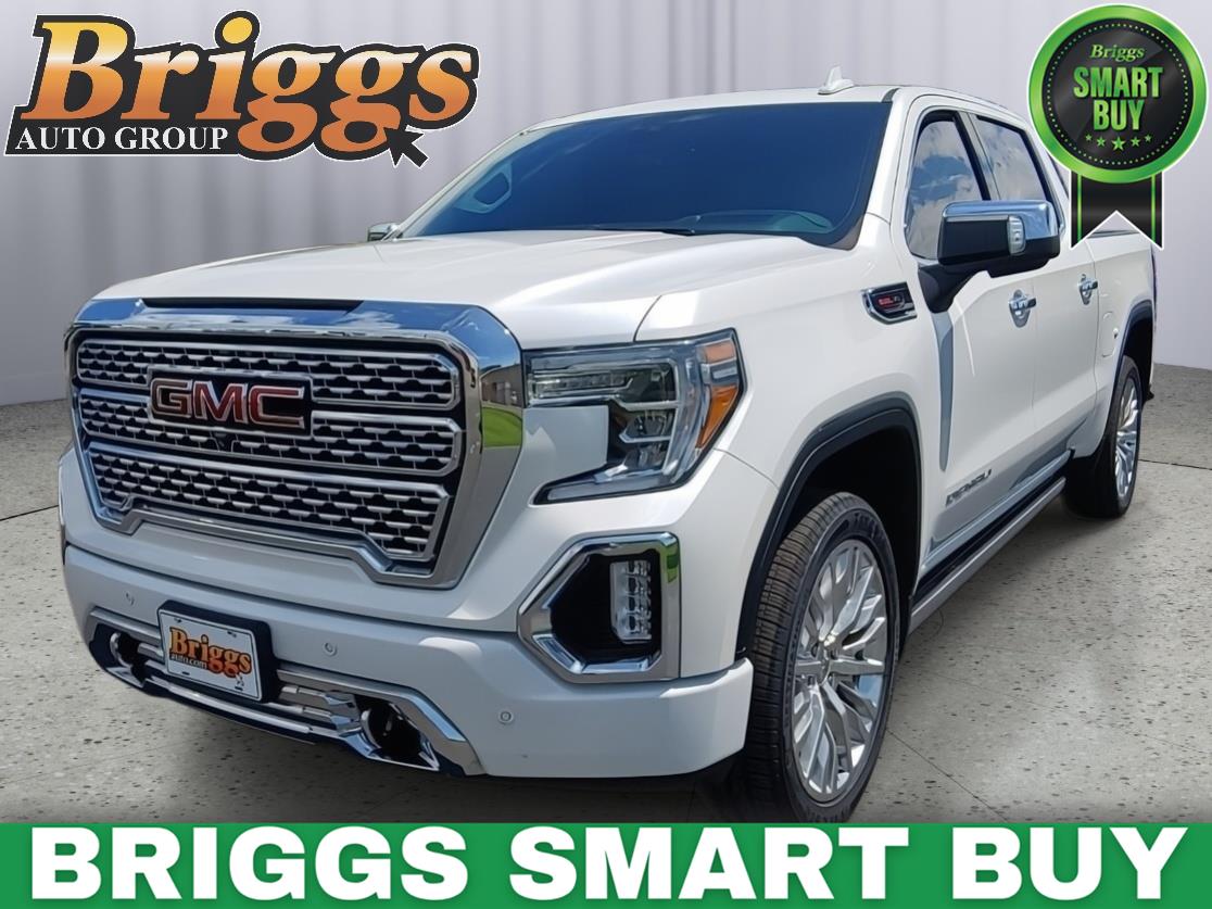 White Frost Tricoat 2019 GMC Sierra 1500 Pickup Truck Four-Wheel Drive Automatic