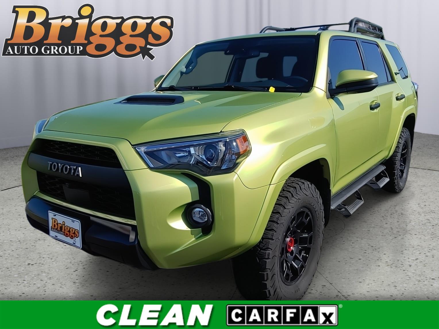 Green (Lime Rush) 2022 Toyota 4Runner SUV / Crossover Four-Wheel Drive Automatic