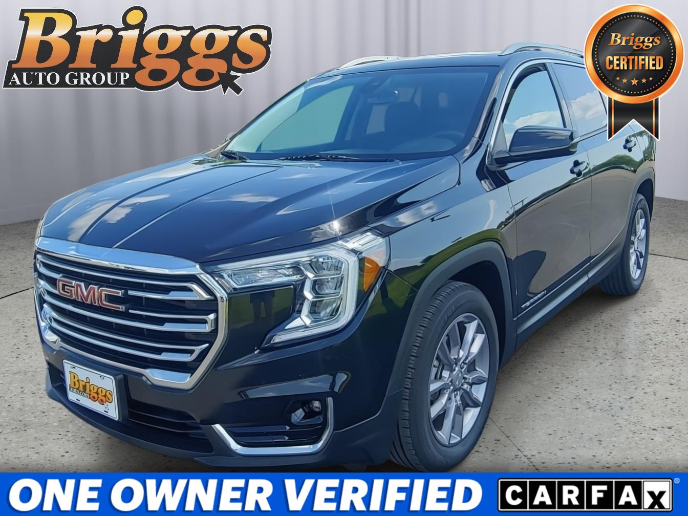 Black (Ebony Twilight Metallic) 2023 GMC Terrain SUV / Crossover Front-Wheel Drive 9-Speed Automatic Overdrive
