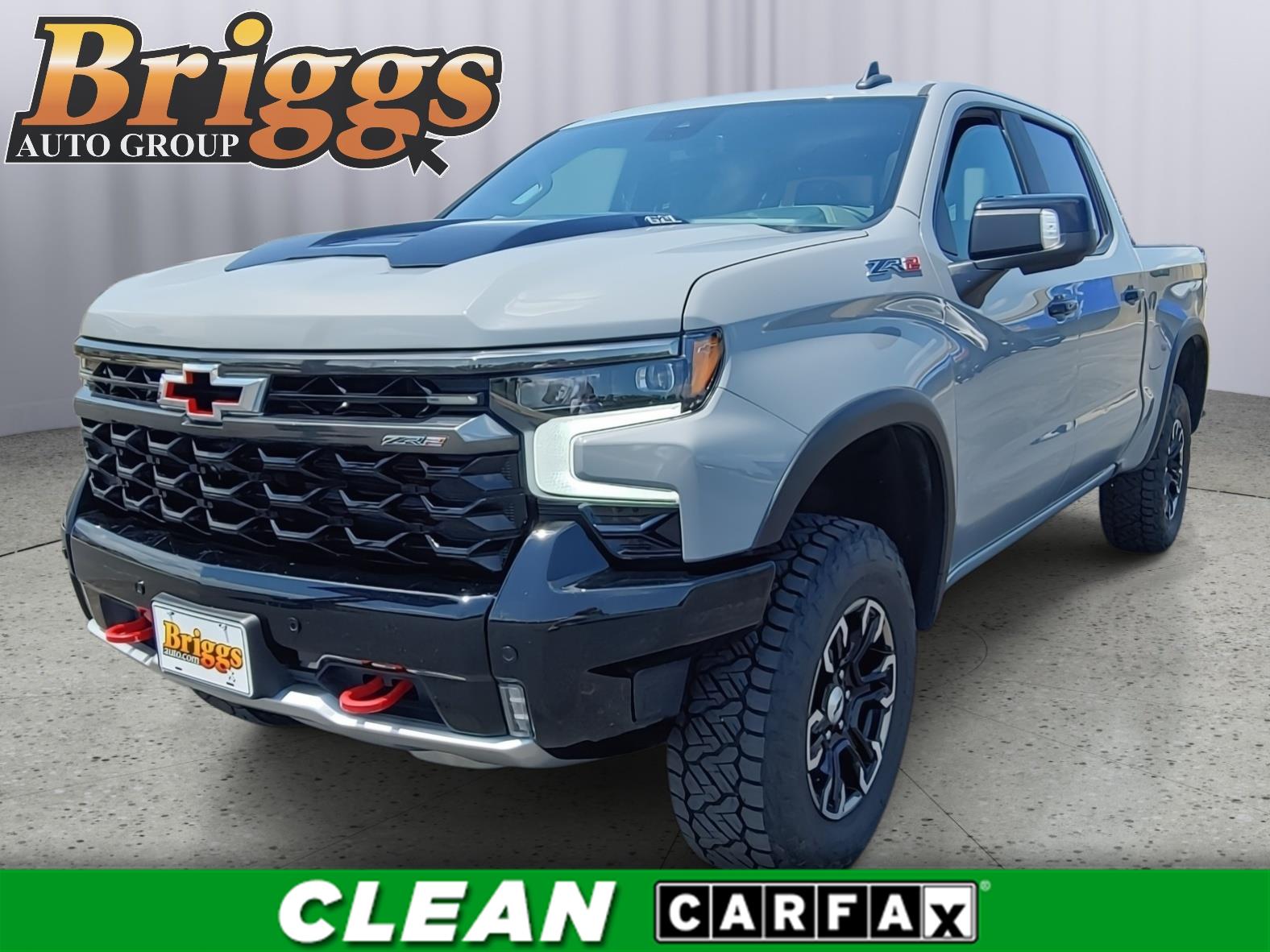 Slate Gray Metallic 2025 Chevrolet Silverado 1500 Pickup Truck Four-Wheel Drive Automatic