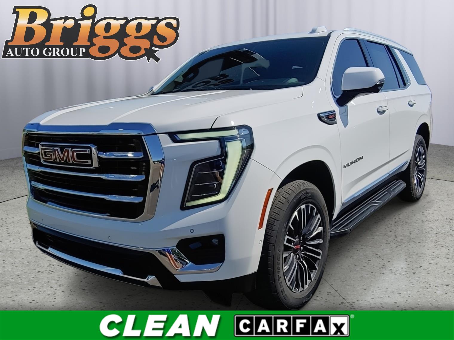 Summit White 2025 GMC Yukon SUV / Crossover Four-Wheel Drive Automatic