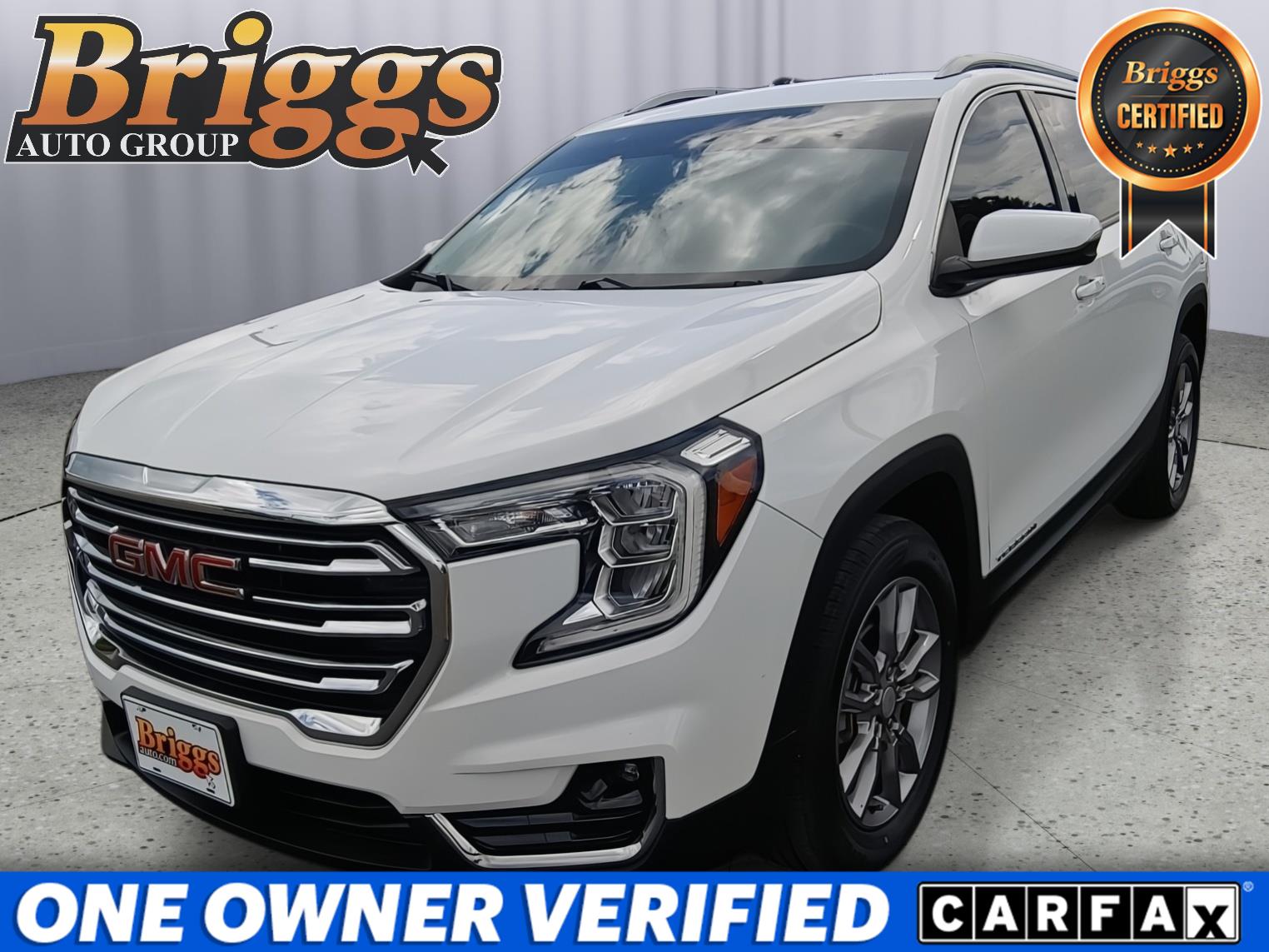 Summit White 2024 GMC Terrain SUV / Crossover Front-Wheel Drive 9-Speed Automatic