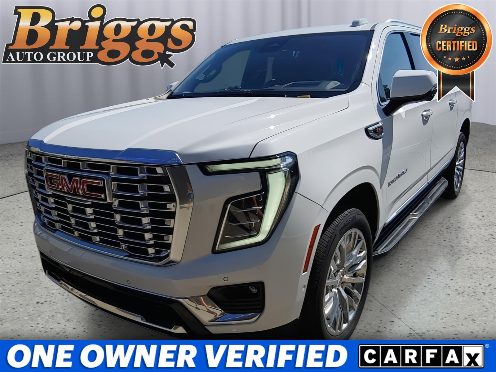 Summit White 2025 GMC Yukon XL SUV / Crossover Four-Wheel Drive Automatic