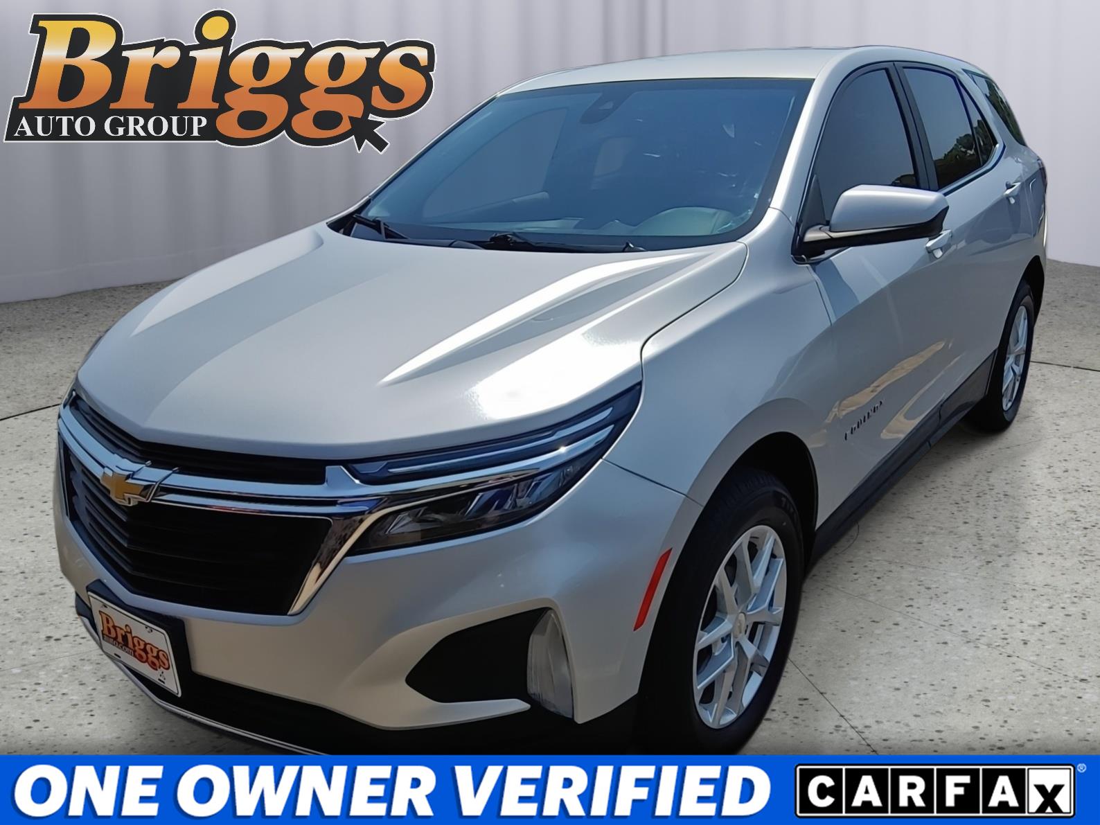 Silver Ice Metallic 2022 Chevrolet Equinox SUV / Crossover Four-Wheel Drive 6-Speed Automatic Overdrive