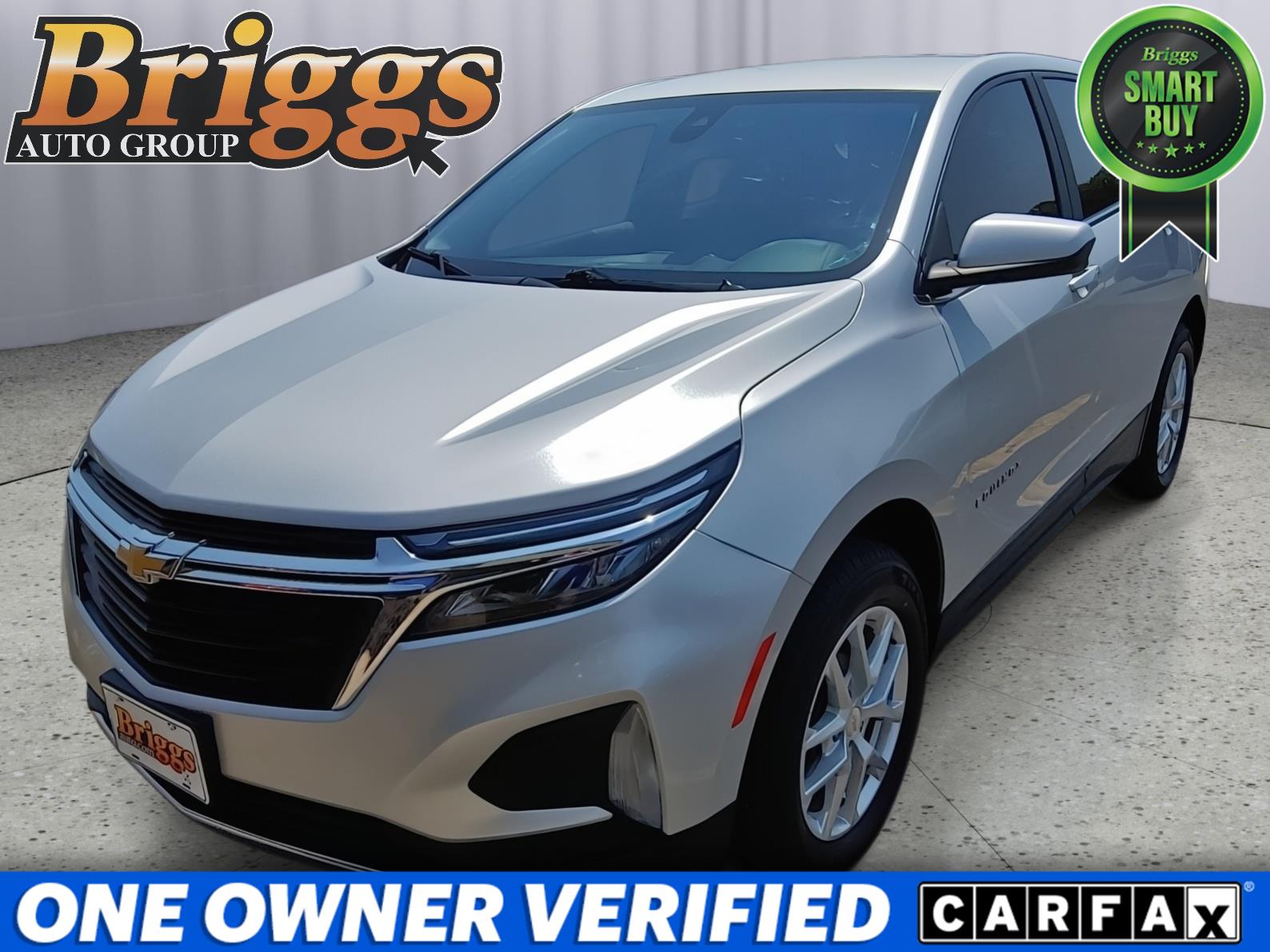 Silver Ice Metallic 2022 Chevrolet Equinox SUV / Crossover Four-Wheel Drive 6-Speed Automatic Overdrive