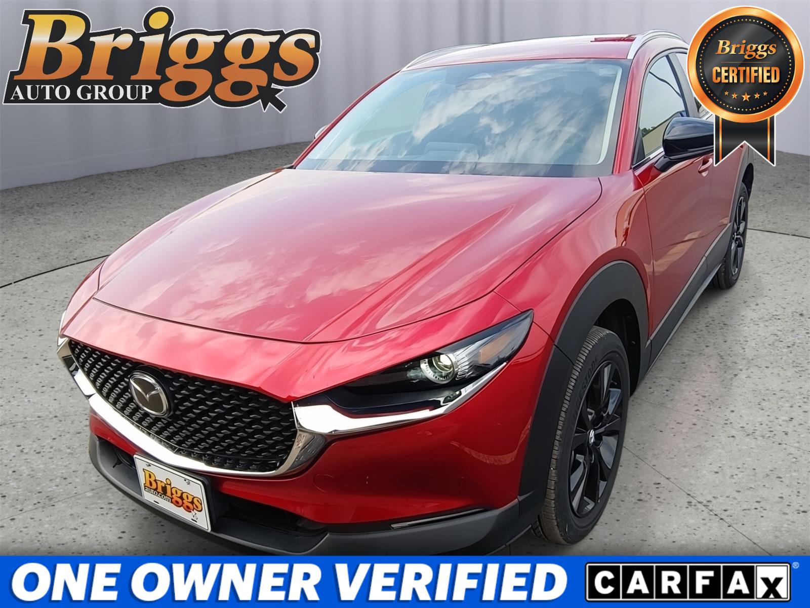Soul Red Crystal Metallic 2024 Mazda CX-30 SUV / Crossover All-Wheel Drive Automatic