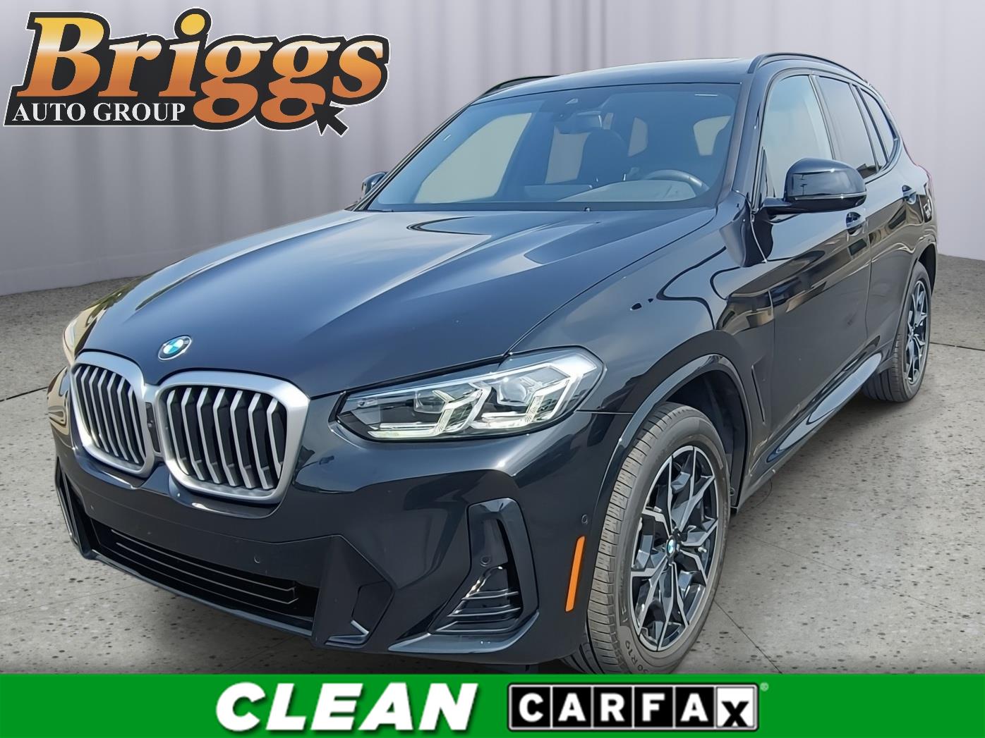 Black Sapphire Metallic 2024 BMW X3 SUV / Crossover All-Wheel Drive Automatic